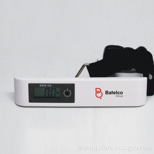 Qh 110lbs Luggage Scale with Temperature Sensor and Tare Function Without Backlight, Gift for Traveler